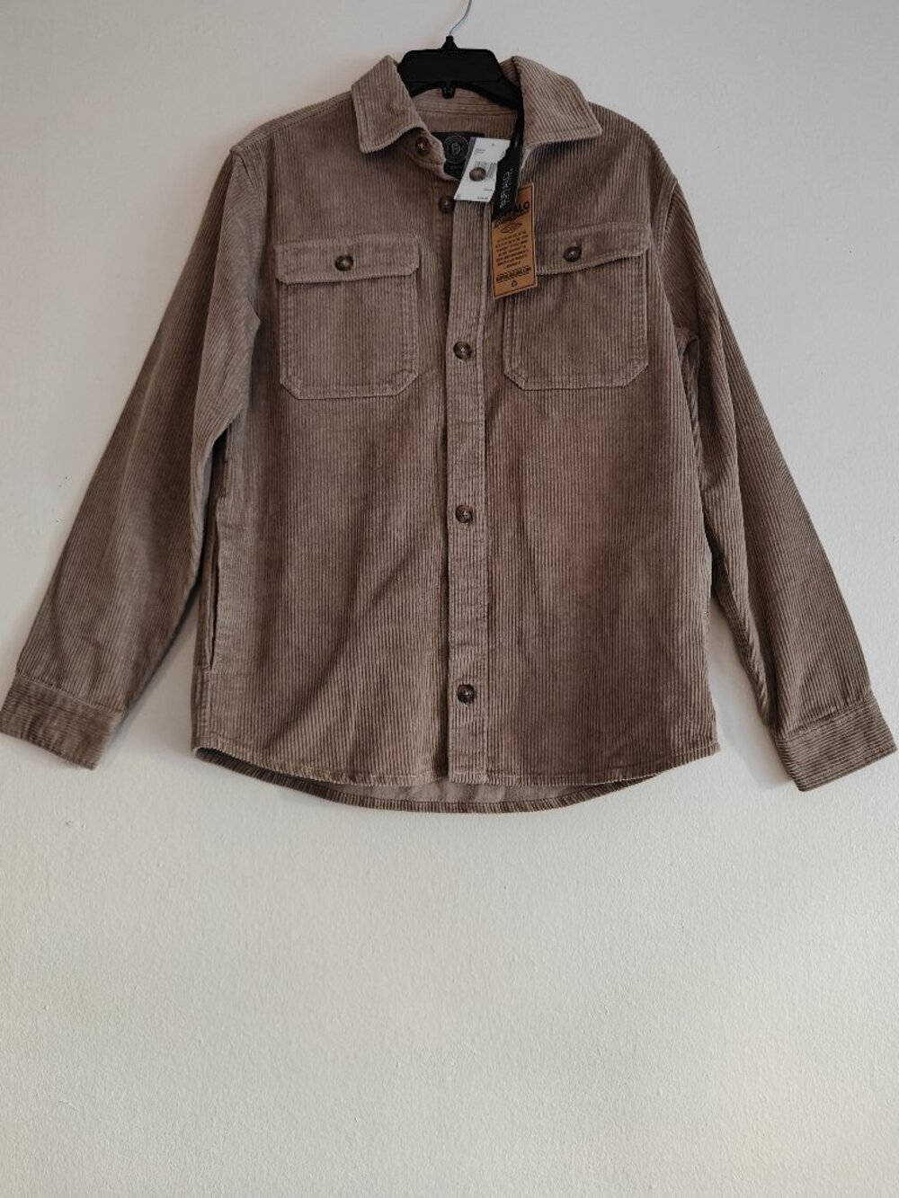 BUFFALO DAVID BITTON MEN'S CORDUROY JACKET (SMALL)